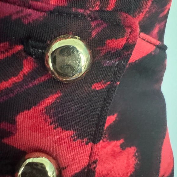 Cache Vibrant Animal Print Top - Picture 7 of 11